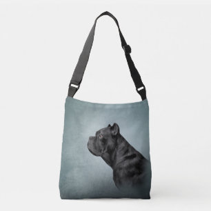 Drawing dog Cane Corso - Italian Mastiff Crossbody Bag