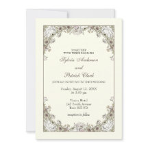 Drawing flowers ivory romantic wedding 