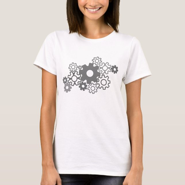 Drawing gears T-Shirt (Front)