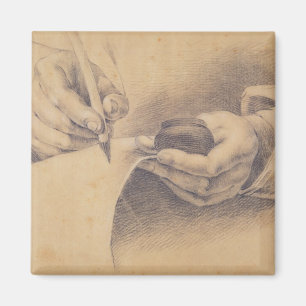Drawing Hands, 1798 Magnet