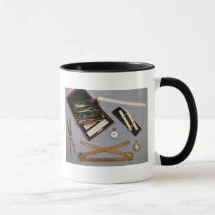 Drawing instruments used by Isambard Mug