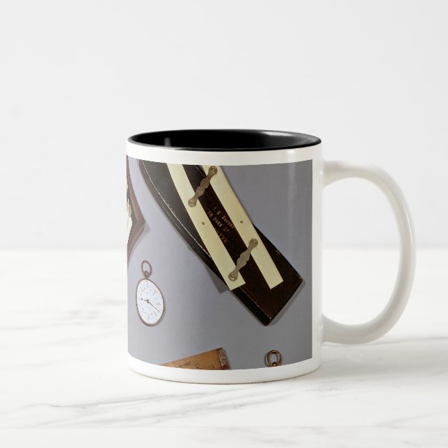 Drawing instruments used by Isambard Two-Tone Coffee Mug (Right)