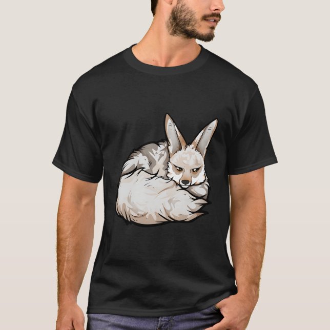 Drawing Of A Blanford'S Fox T-Shirt (Front)