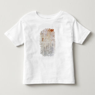 Drawing of an Urn and Figure with Notes Toddler T-Shirt