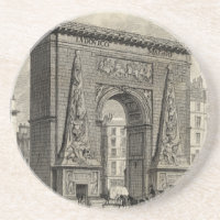 Drawing of Porte Saint-Denis Monument