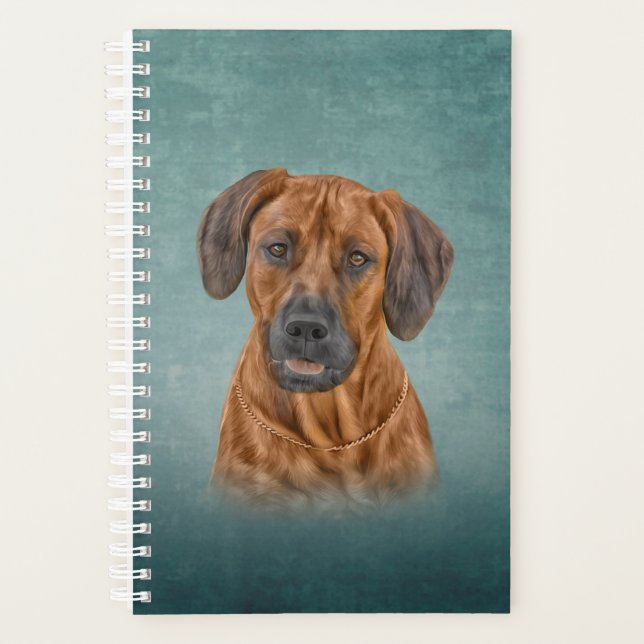 Drawing Rhodesian Ridgeback Planner (Front)