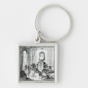Drawing Room in the Louis Seize Style Key Ring