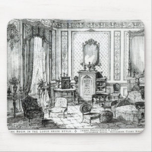 Drawing Room in the Louis Seize Style Mouse Pad