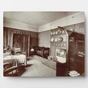 Drawing room, Kelmscott House, London, 1896 (photo Plaque