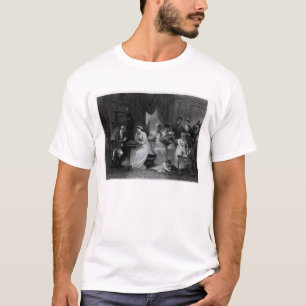 Drawing Room Scene, from 'The Social Day' by Peter T-Shirt