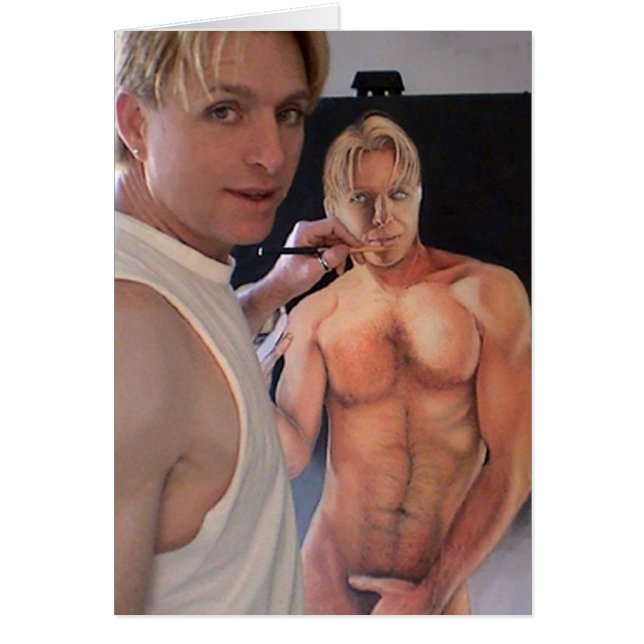 Drawing Self Portrait (Front)