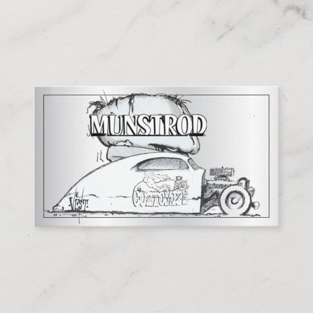 Drawing Street rod Business Card (Front)