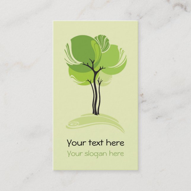 Drawing Tree Business Card (Front)