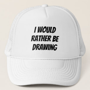 Drawing Trucker Hat
