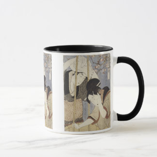 Drawing Water for Breakfast, Utamaro, 1795 Mug