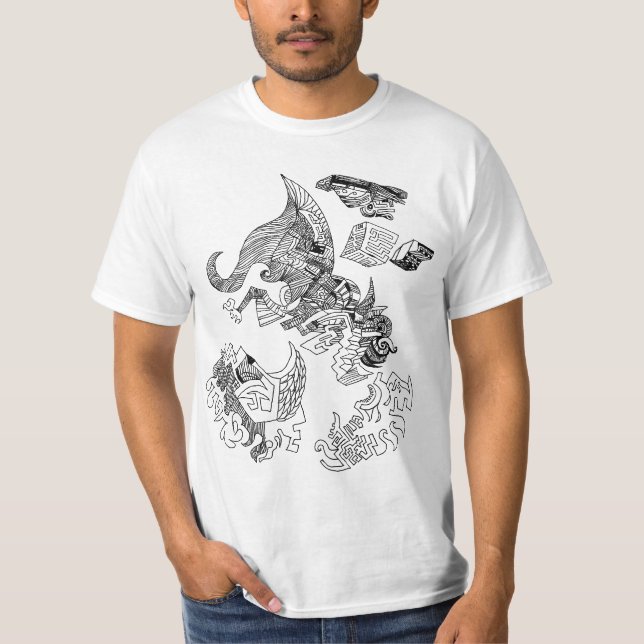 Drawn abstract T-Shirt (Front)