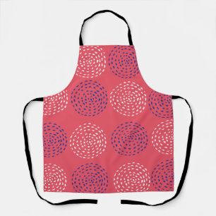 Drawn Circle Pattern Geometric Art Geometric Apron