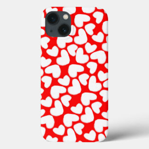Drawn Hearts 2014 iPhone 13 Case