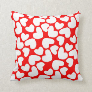 Drawn Hearts 2014 Cushion