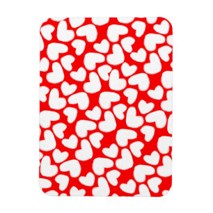 Drawn Hearts 2014 Magnet