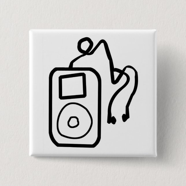 Drawn iPod Button (Front)