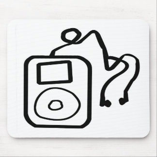 Drawn iPod Mousepad