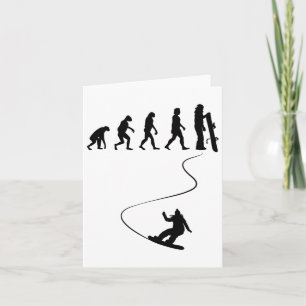 Drawn Simple Evolution Snowboard 1 Card