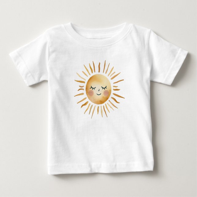 Drawn Sun Baby T-Shirt (Front)