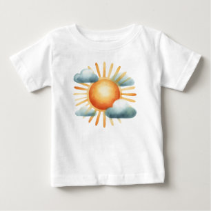 Drawn Sun Baby T-Shirt