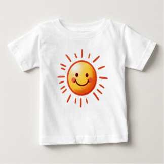 Drawn Sun Baby T-Shirt