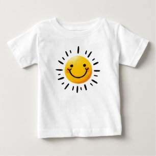 Drawn Sun Baby T-Shirt