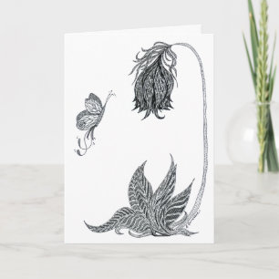 Drawn to Your Beauty Greeting Card
