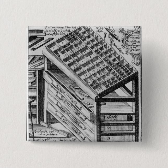 Draws 15 Cm Square Badge (Front)