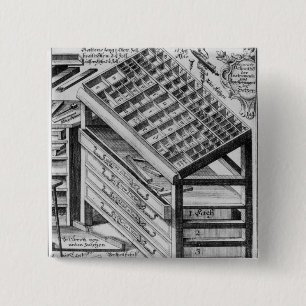 Draws 15 Cm Square Badge