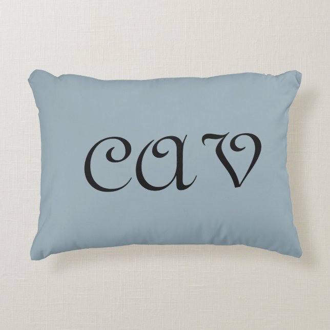 Drawstring Backpack Decorative Cushion (Front)