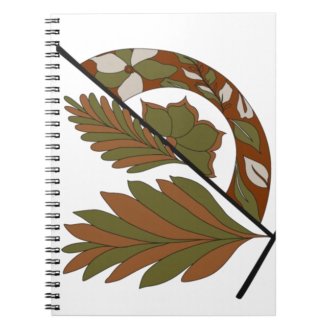 Drawstring Backpack Notebook (Front)