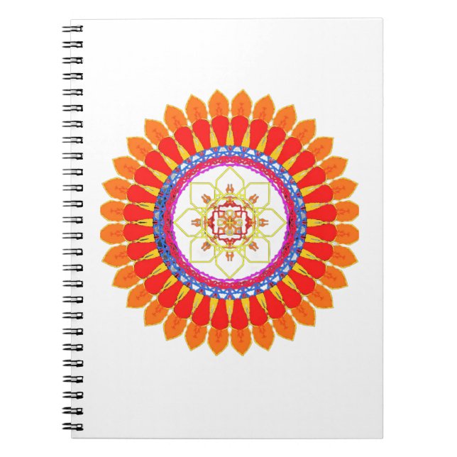 Drawstring Backpack Notebook (Front)