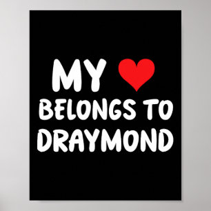 Draymond - My Heart Belongs To Draymond - Love Poster