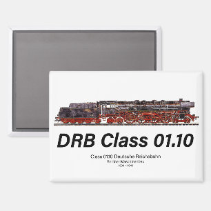 DRB Class 01.10 Deutsche Reichsbahn Steam Train Magnet
