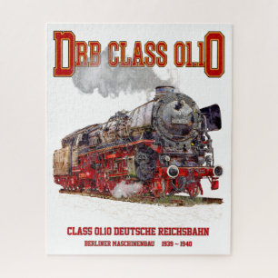 DRB Class 01.10 Steam Train. Deutsche Reichsbahn Jigsaw Puzzle