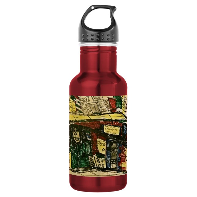 DREAD ECONOMICS 532 ML WATER BOTTLE (Front)
