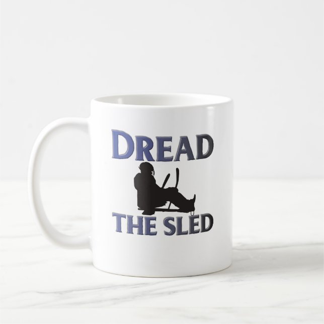 Dread the Sled Hockey Coffee Mug (Left)