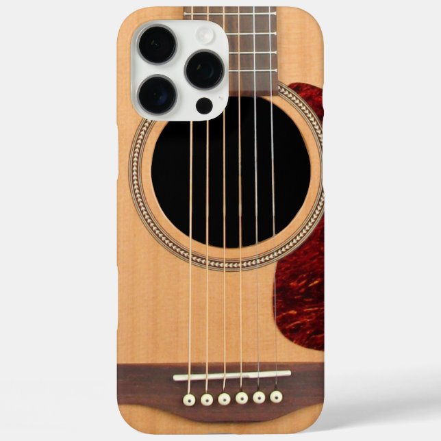 Dreadnought Acoustic 6 String Guitar Case-Mate iPhone Case (Back)