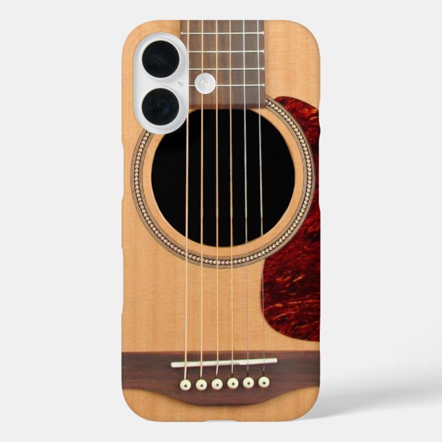 Dreadnought Acoustic 6 String Guitar Case-Mate iPhone Case (Back)