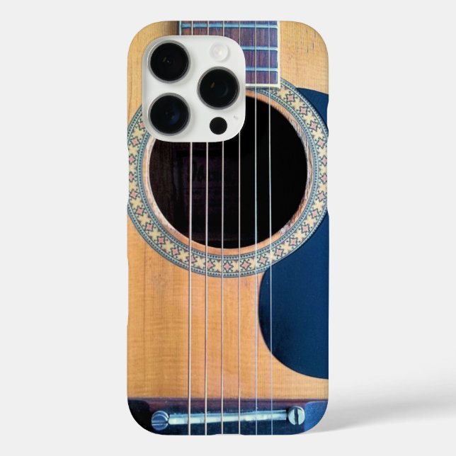 Dreadnought Acoustic Guitar Case-Mate iPhone Case (Back)