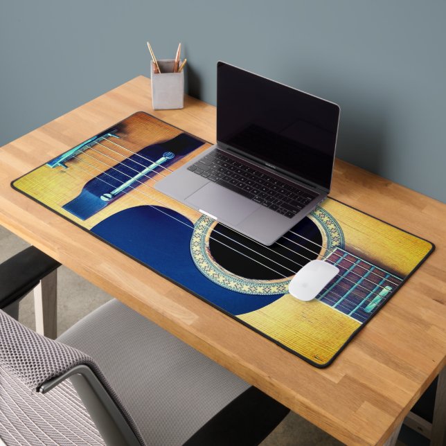 Dreadnought Acoustic Guitar Desk Mat (Office 2)