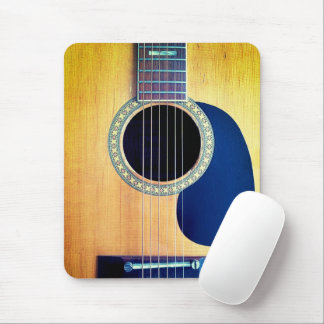 Dreadnought Acoustic Guitar Mouse Pad