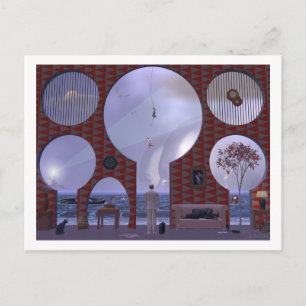 DREAM ANALYST-FANTASY NOVEL postcard
