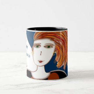 Dream and Believe two-tone 11oz mug