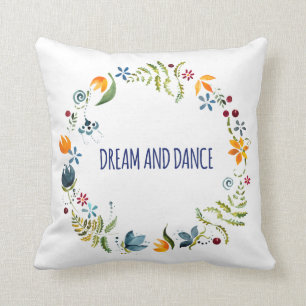 Dream and dance cushion
